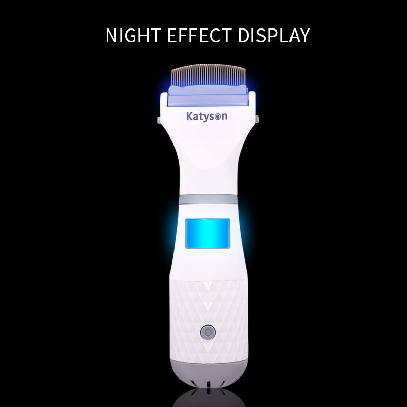 Pet Comb Flea Comb Lice Catcher External Insect Repellent Dog Pet Electric Lice Remover Cat Comb Flea Comb